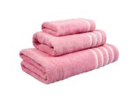 pink towels